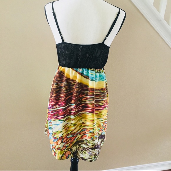 Kimchi Blue | Urban Outfitters watercolor dress - Picture 3 of 7